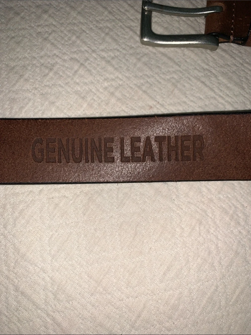 Genuine leather belt size large 38–40